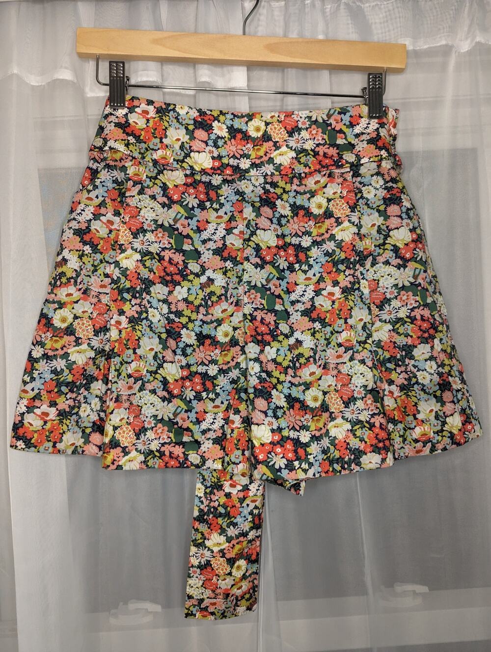 J Crew Liberty Thorpe High Rise Shorts with Waist Tie - Size 2